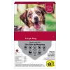 Vet-Recommended Flea; Tick & Mosquito Prevention for Large Dogs 21-55 lbs; 6 Monthly Treatments